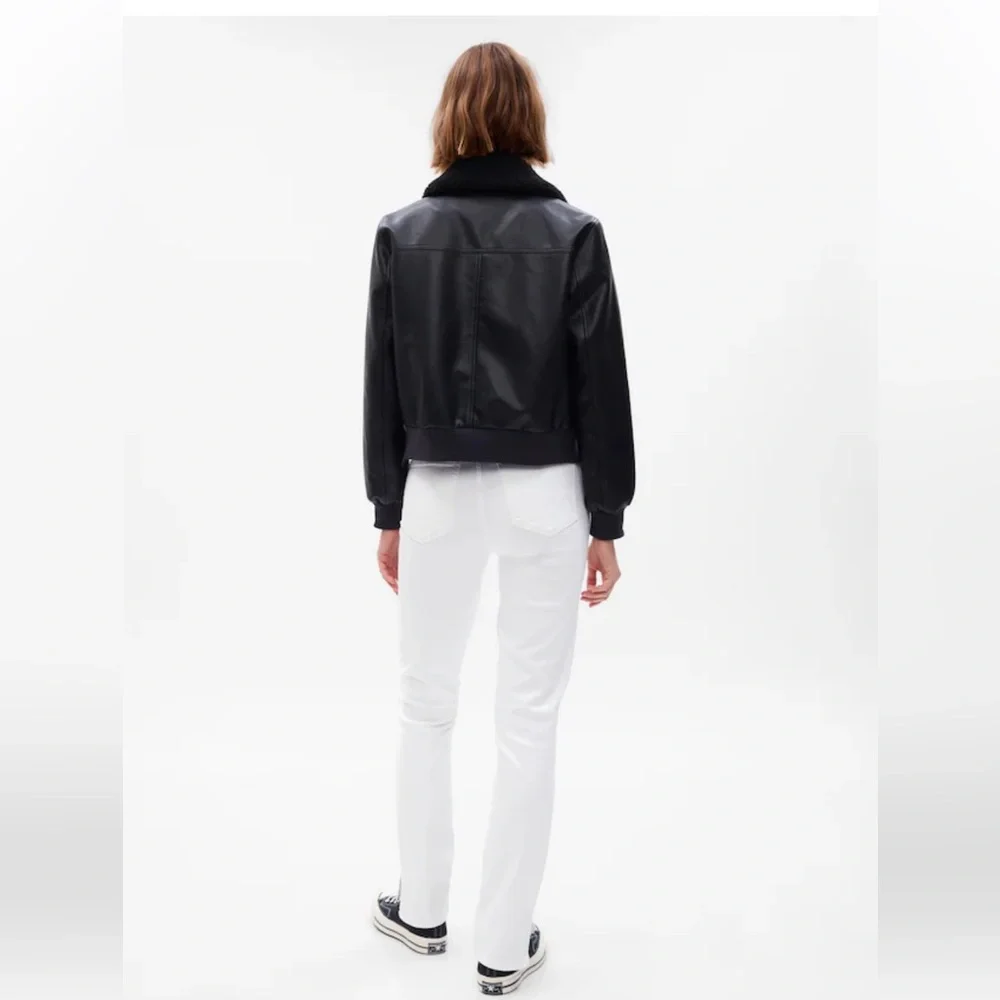 Gap White Vintage Slim High Rise Jeans - Picture 2 of 6
